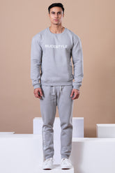 RUDESTYLE PREMIUM ATHLEISURE CO-ORD SET-STORM GREY